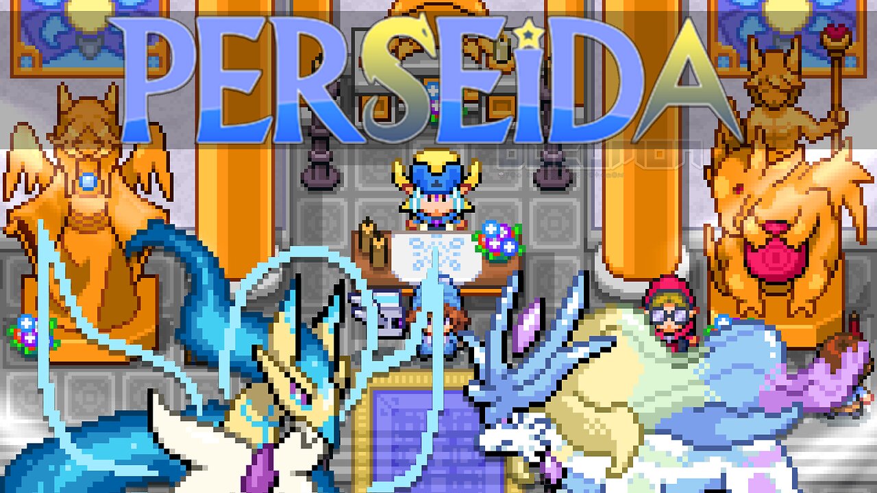 Pokemon Perseida - Fan-made Game has over 100 new fakemons, new story, new region, manna mode