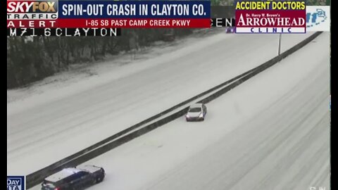 Atlanta road conditions: Snow, ice causing roads to deteriorate, GDOT says