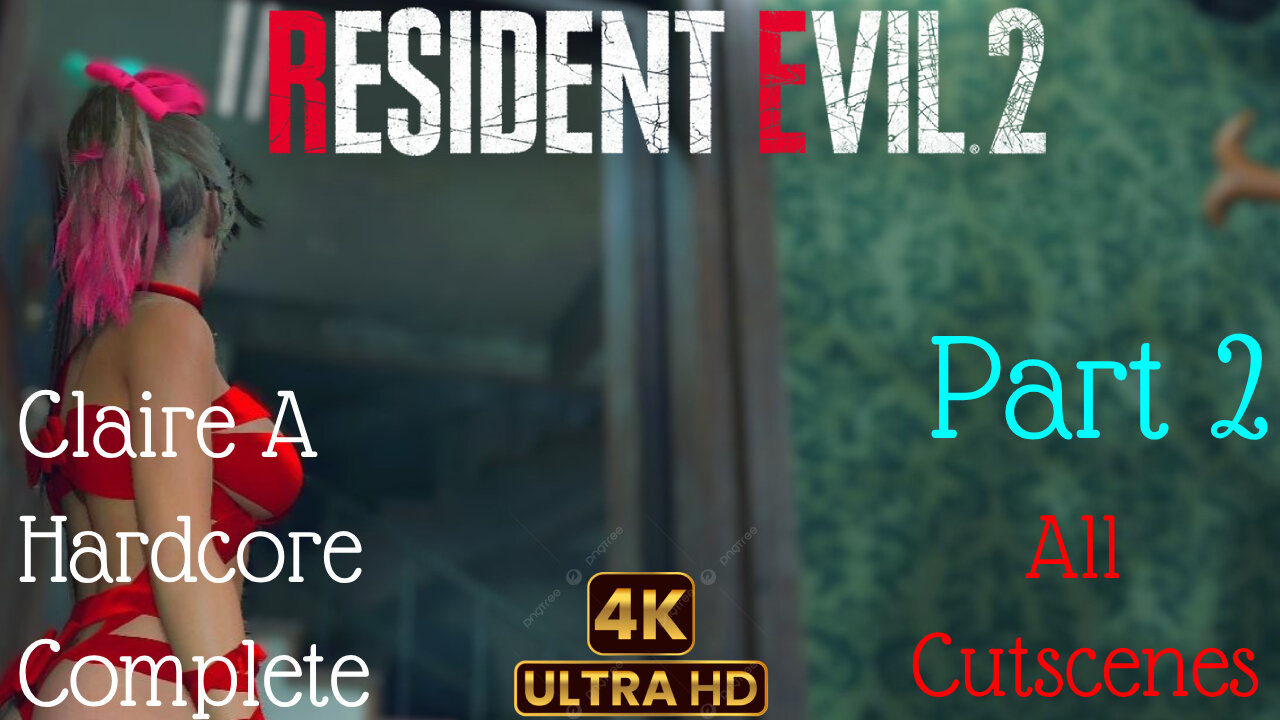 Resident Evil 2 (Remake) Mod Claire Ribbon Bikini Hardcore Part 2 of 3