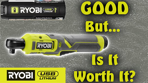 Ryobi 4v 3/8in Ratchet WHO is This Tool MADE For? USB Lithium