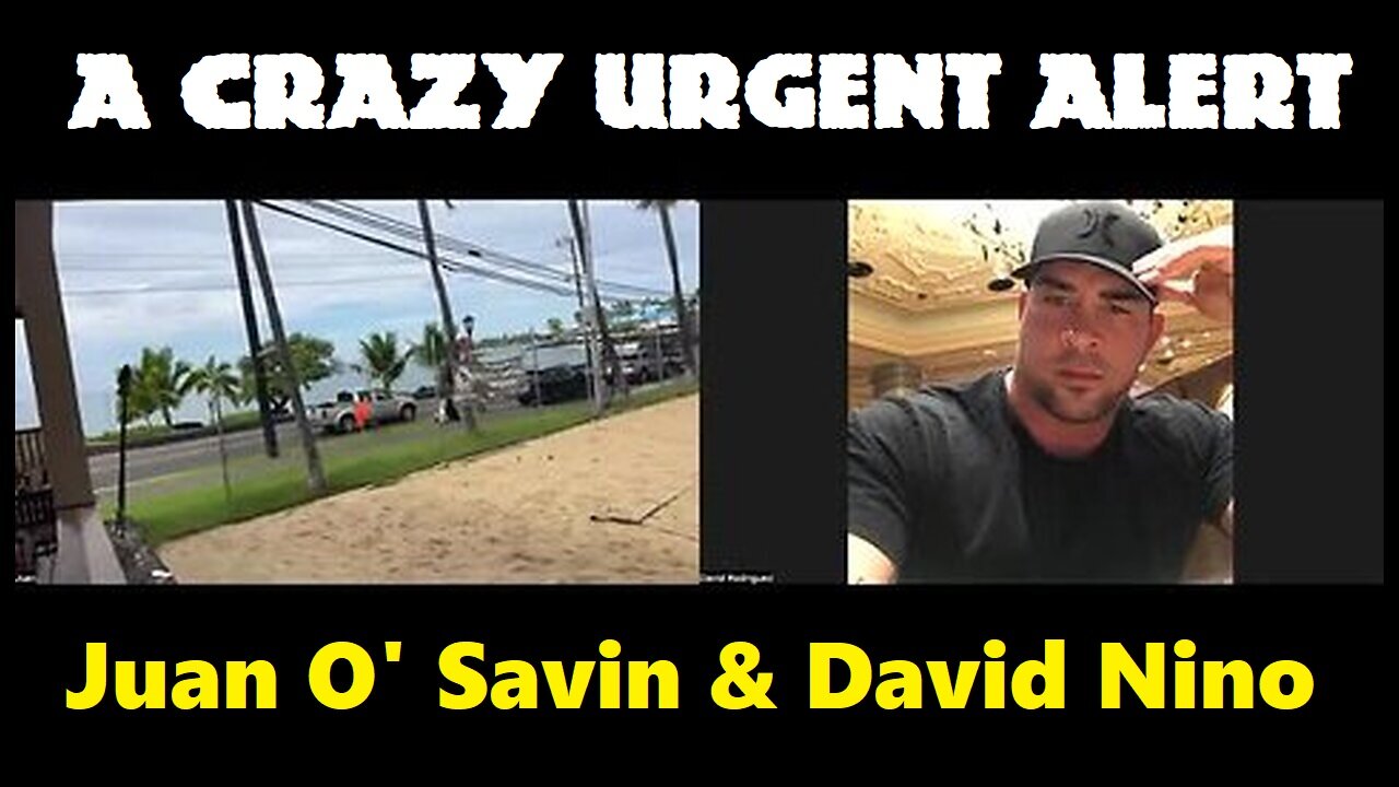 Juan O' Savin & David Nino: A Crazy Urgent Alert 11/19/25 - Troops to Disobey Trump's Orders?