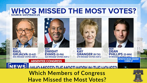 Which Members of Congress Have Missed the Most Votes?