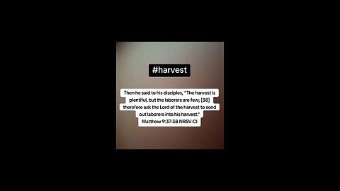 harvest #biblebuild #bibleverse #bibleverseoftheday #bible #christiantiktok