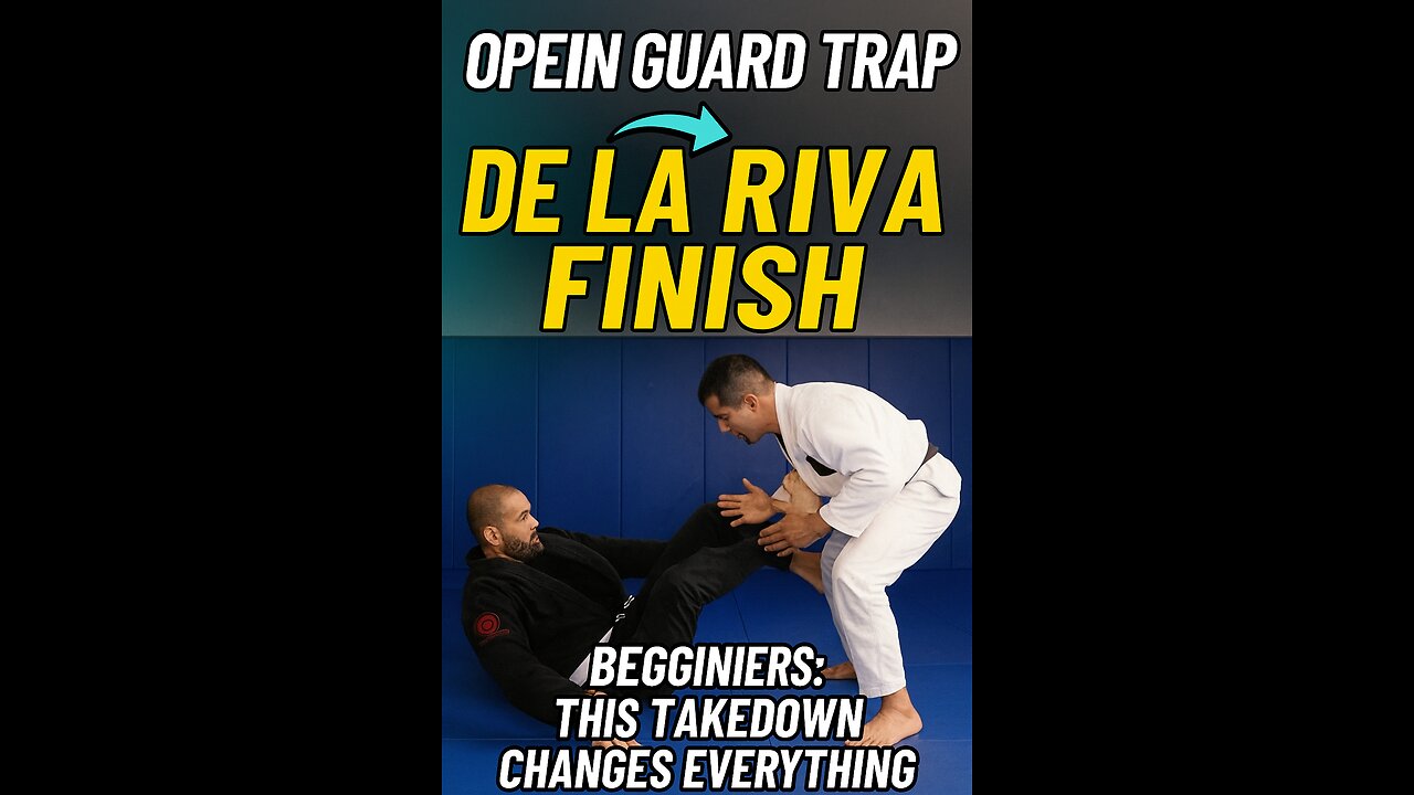 Open Guard to De La Riva: Slick Takedown for BJJ Beginners