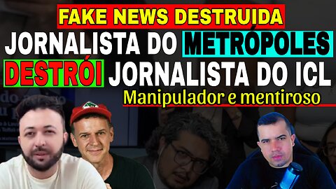 Jornalista do ICL diz que o metrópoles mentiu para o representante da OEA