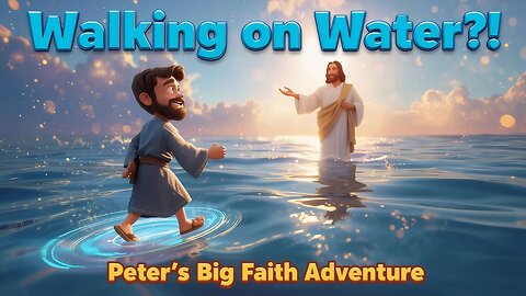 🌊 Walking on Water?! Peter’s Big Faith Adventure