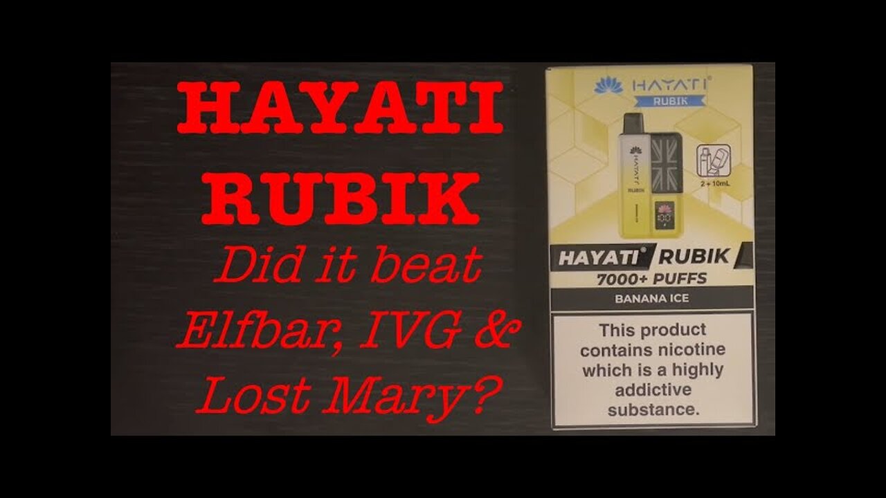 The New Hayati Rubik - better than the IVG Smart? Unboxing and initial review