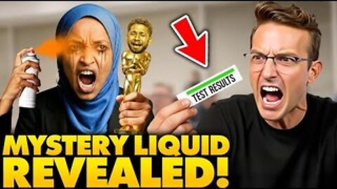 Mystery Liquid Sprayed on Ilhan Omar Finally Revealed: Oh No….Proof Of HOAX?!