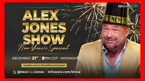 ALEX JONES (Full Show) 01_01_26 Thursday New Year’s