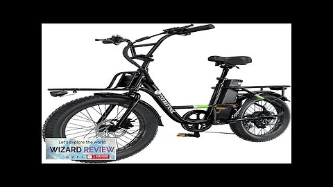 isinwheel U7 Electric Bike for Adults 20 mph Cargo Ebike 500W Adult Review