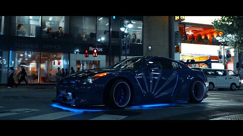 NerisPulse - Mirror | Skyline R35 & R32 in Tokyo, Japan | NightDrive Wave Music