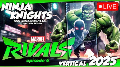 Marvel Rivals Ninja Knights Live #marvelrivals #gaming #gamingcommunity #livestream #gamingvideos