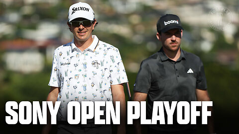 Breaking Down The Sony Open's AWESOME Finish