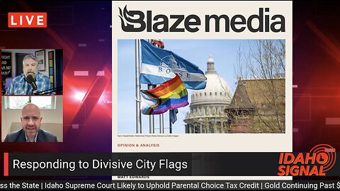 UPDATE: Boise Pride Flag Bill get's an rewrite in state legislature