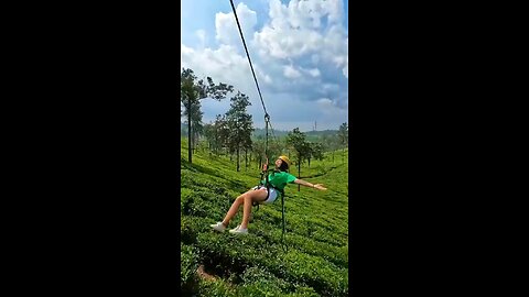 What a Amazing zip-line in Wayanad, kerala.