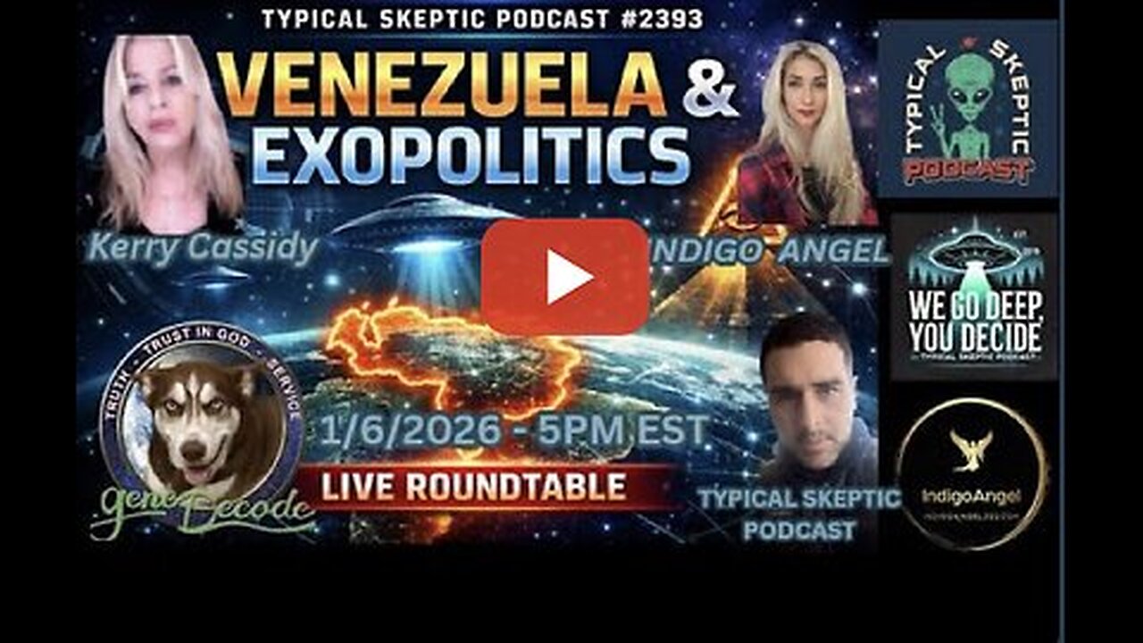 VENEZUELA EXOPOLITICS W-GENE DECODE, KERRY AND INDIGOANGEL