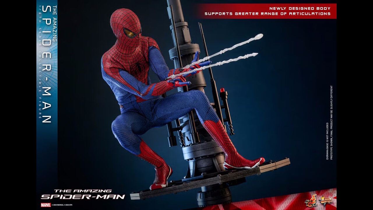 The Amazing Spider-Man: Andrew Garfield as Peter Parker [1/6th Scale Collectible Figure] Hot Toys