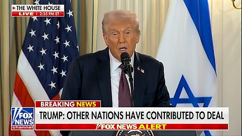 Trump Says Israel Will Have "Full Backing" To Finish The Job