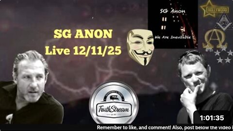 (12/11/2025) | SG Sits Down w/ Joe and Scott @ the "TruthStreams" Show: A Geopolitical Check-In Talk