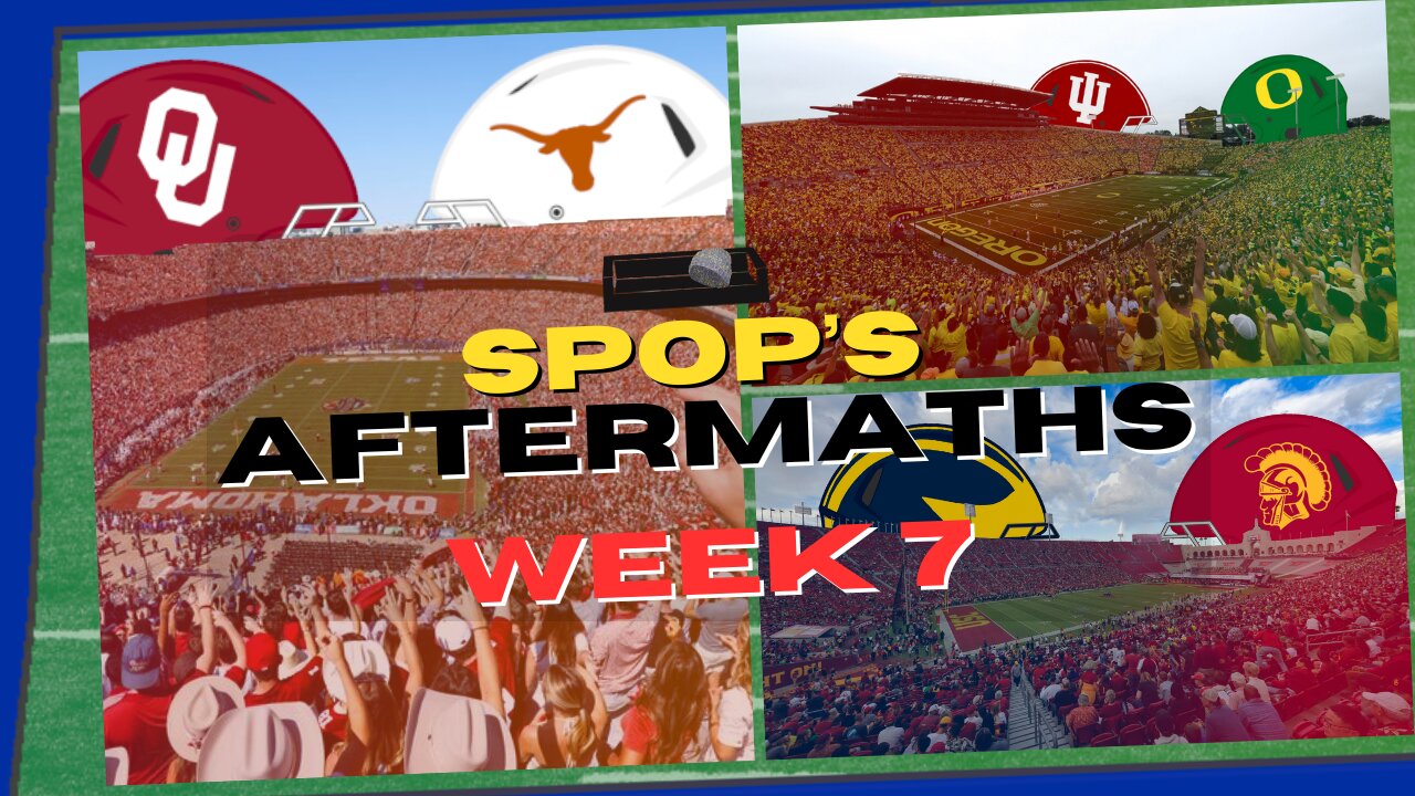 Week 7 AfterMaths | Hoosiers Conquer Eugene Again | Bama Hands Mizou an L | 56 Game Recap
