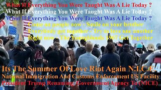 Its The Summer Of Love Riot Again National Immigration & Customs Enforcement Facility Portland
