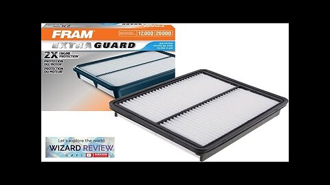 FRAM Extra Guard CA10881 Replacement Engine Air Filter for Select Hyundai Review