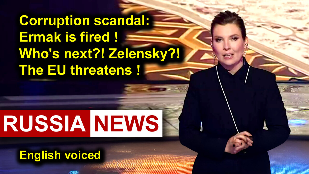 Corruption scandal: Ermak is fired! Who's next?! Zelensky?! The EU threatens!