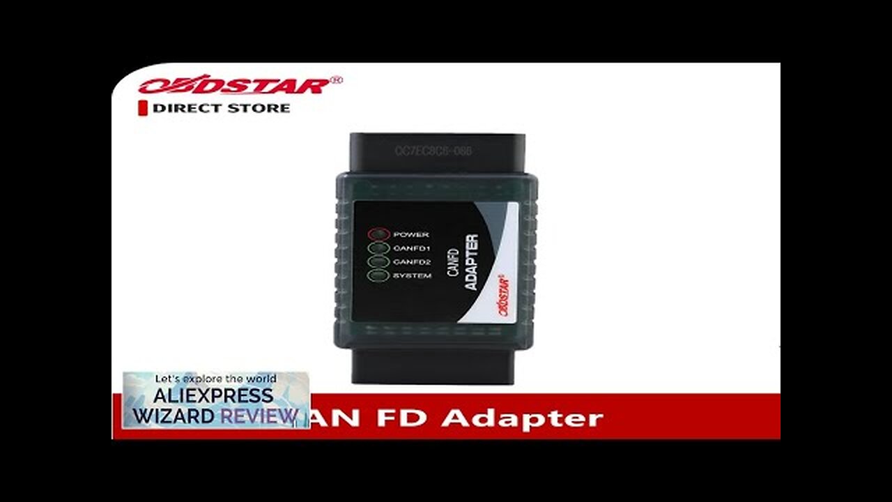 OBDSTAR CAN FD Adapter Works with X300PRO4/ X300 DP PLUS Review