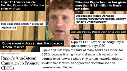 Jack Mallers: "Ripple (XRP) Undermining American Prosperity, Freedom & Bitcoin" ⛓️🪙⛓️