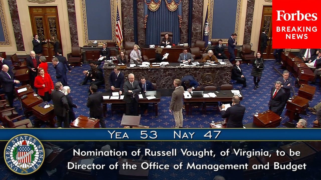 BREAKING NEWS: Senate Confirms Russell Vought As OMB Director After Dems’ Epic Attempt To Stop Him