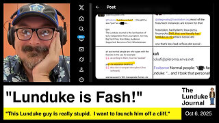 "Lunduke is Fash!"