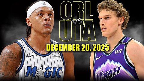 Utah Jazz vs Orlando Magic game highlights