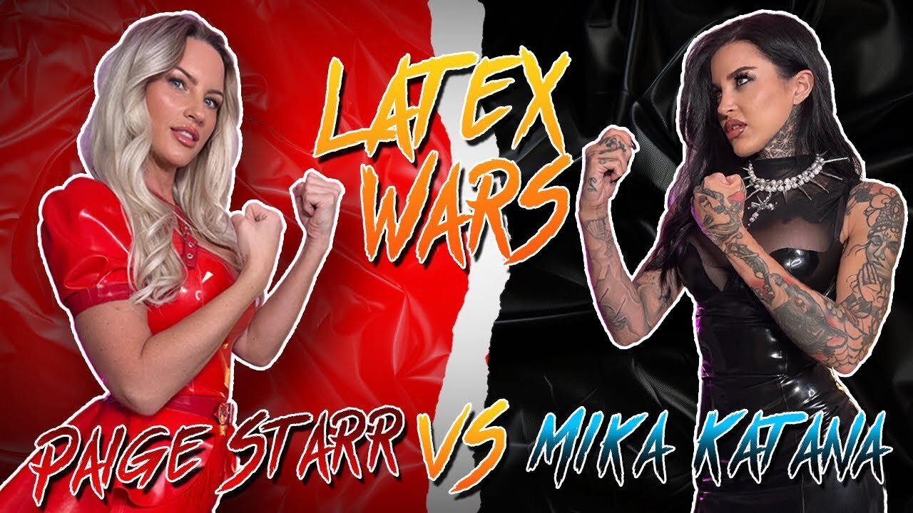 Latex Wars! Latex Try On Haul With *Mika Katana*