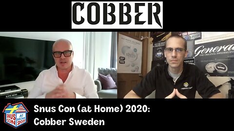 Snus Con 2020 (Snus Con@Home): Cobber Sweden