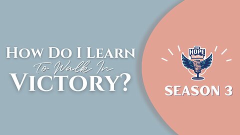 How Do I Learn To Walk In Victory?