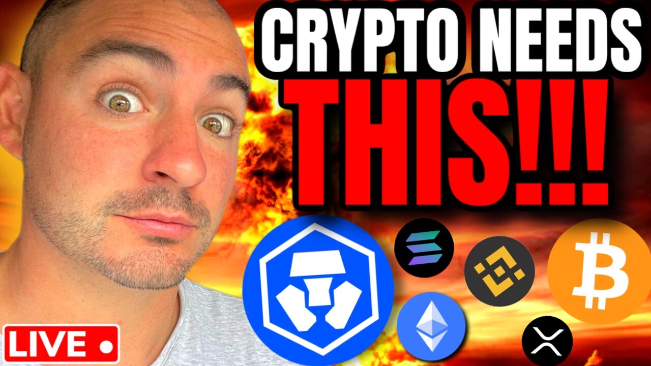 Bitcoin Needs THIS!!! (If Not....Then IT'S OVER!) Altcoin Season WARNING!