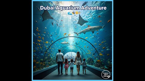 Dubai Aquarium Under Water Wonders