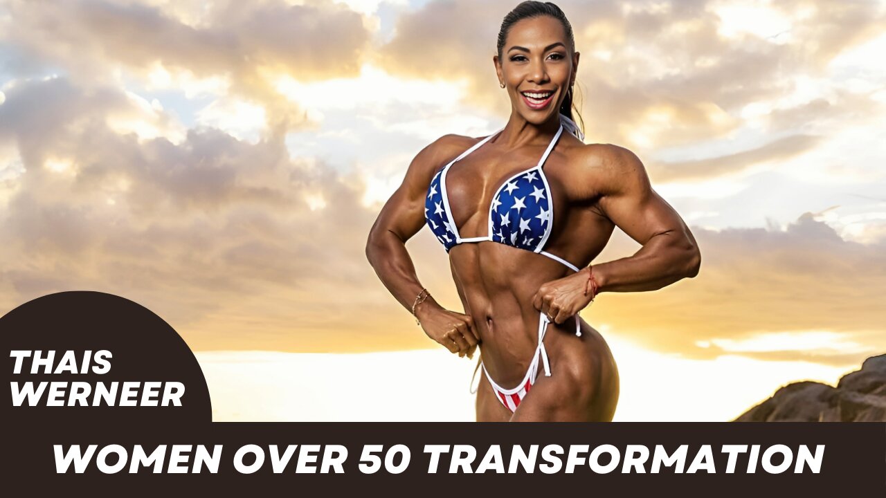 Thais Cabrices Werner: Women Over 50 Bodybuilding Transformation | Black Muscle Power