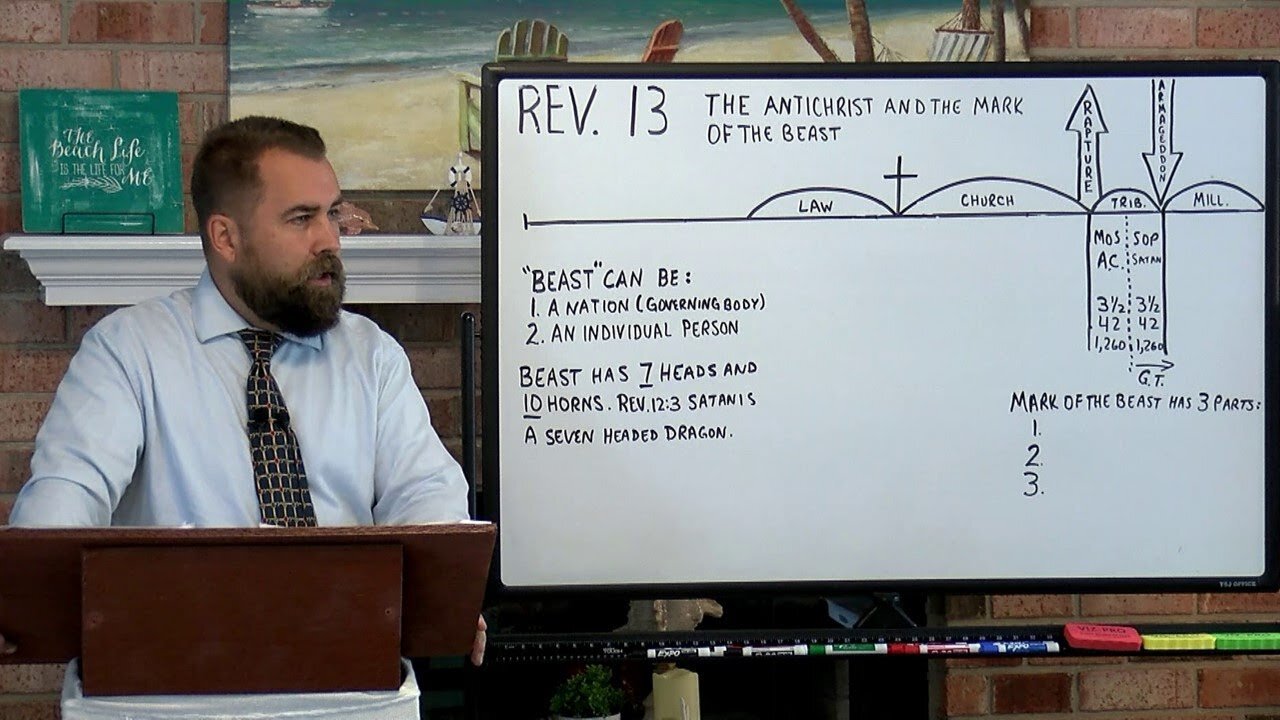 Revelation 131 to 18 THE ANTICHRIST AND THE MARK OF THE BEAST