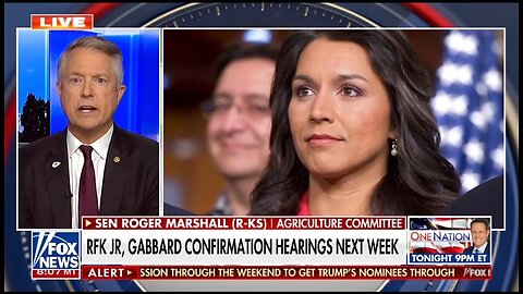 Sen Roger Marshall Looks Ahead To RFK Jr and Tulsi Gabbard Hearings