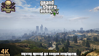 GTA V Enhanced (PC) Driving Around Los Santos Benchmark DLSS 4.5 Model M (NVIDIA Driver 591.74)