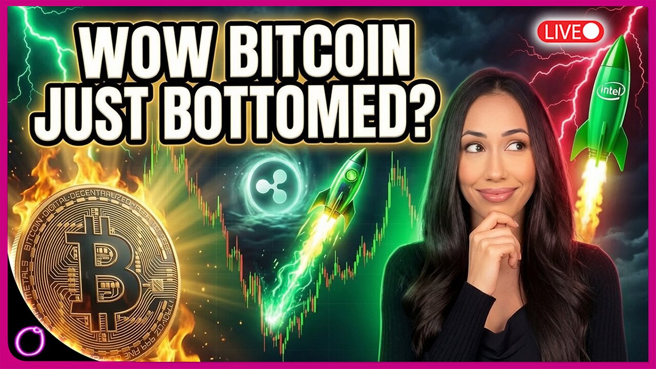 WOW BITCOIN JUST BOTTOMED? RIPPLE Launches Mint! Nasdaq CRASHES While Intel POPS