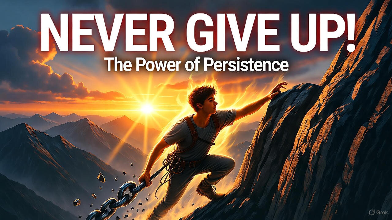 “Never Give Up | Motivational Short Video | Power of Persistence”