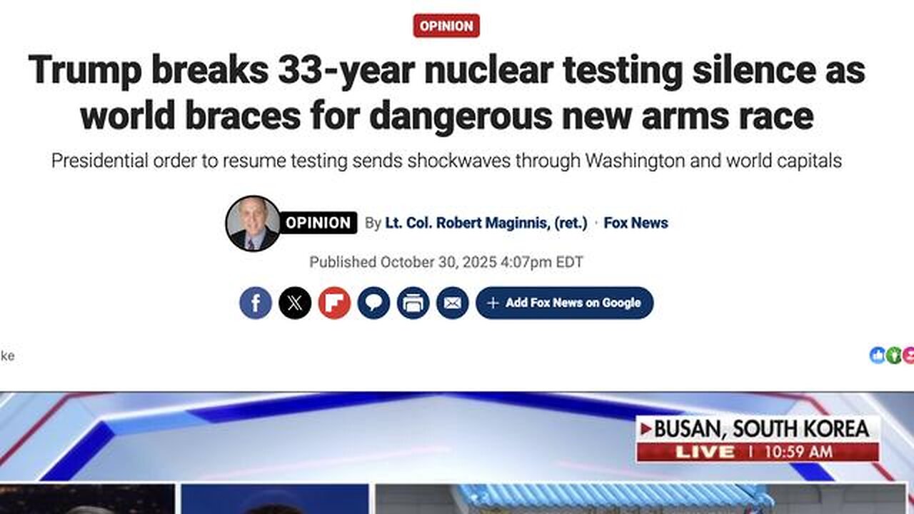 Nukes Are As Fake As Charlie Kirk's Murder