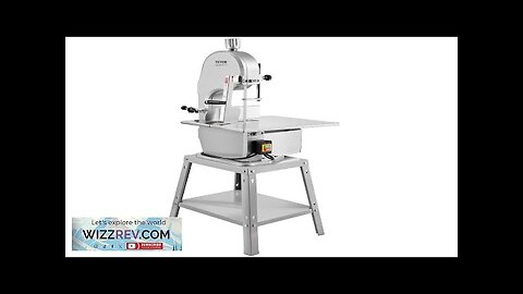 VEVOR 1800W Commercial Electric Meat Bandsaw Stainless Steel Bone Sawing Machine Review