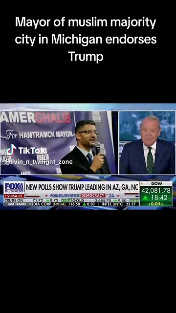 Mayor of Muslim Majority City...Deerborn, MI. Endorses Trump