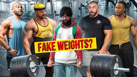 FAKE WEIGHTS in gym PRANK... ｜ ANATOLY pretended to be a Beginner #13