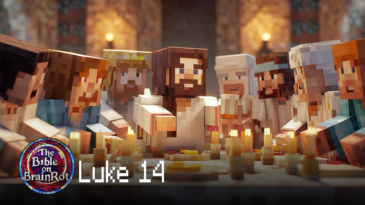 Luke 14 – “The Great Banquet” | The Bible on BrainRot