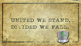 United we stand... Divided we fall!