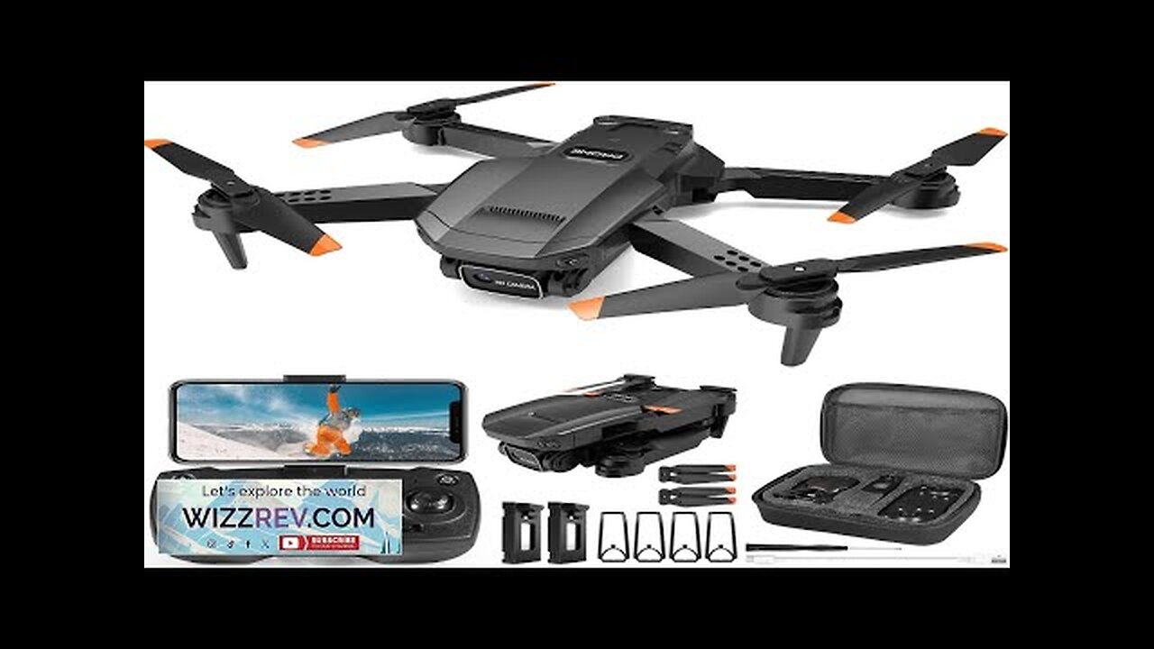 Mini Drone with Camera for Adults Kids 1080P HD Foldable FPV RC Review